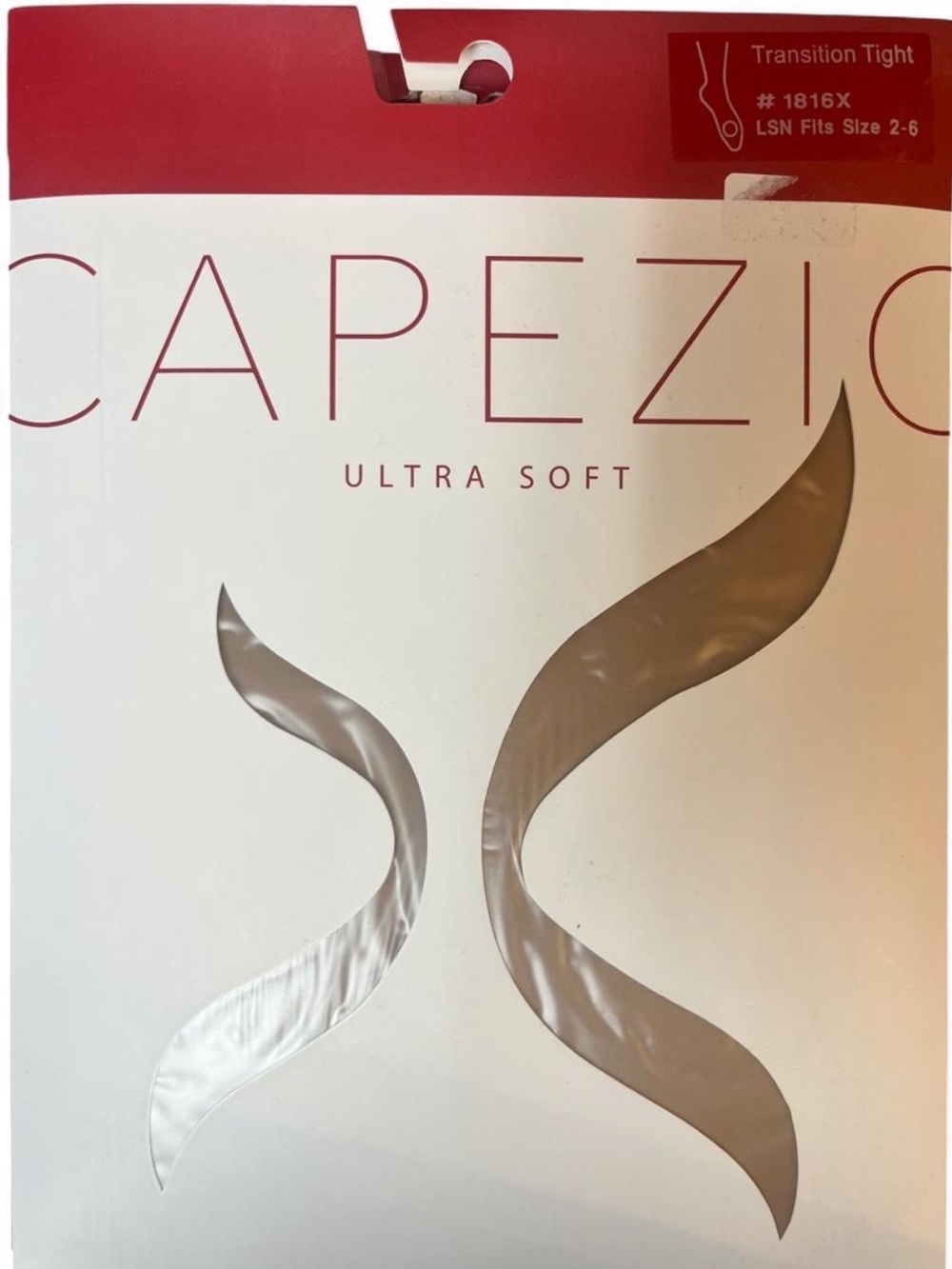 NWT Lot of 4 Capezio Child Tights Size 2-6 Light Suntan 1816X